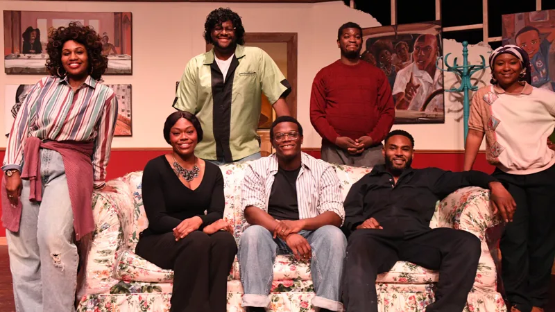 A group portrait on the stage.